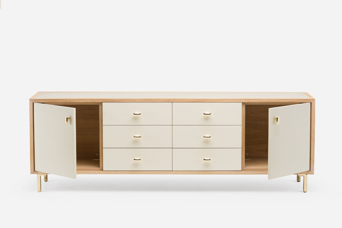 CLASSON SIDEBOARD 2 DOOR / 6 CENTRAL DRAWER – De La Espada