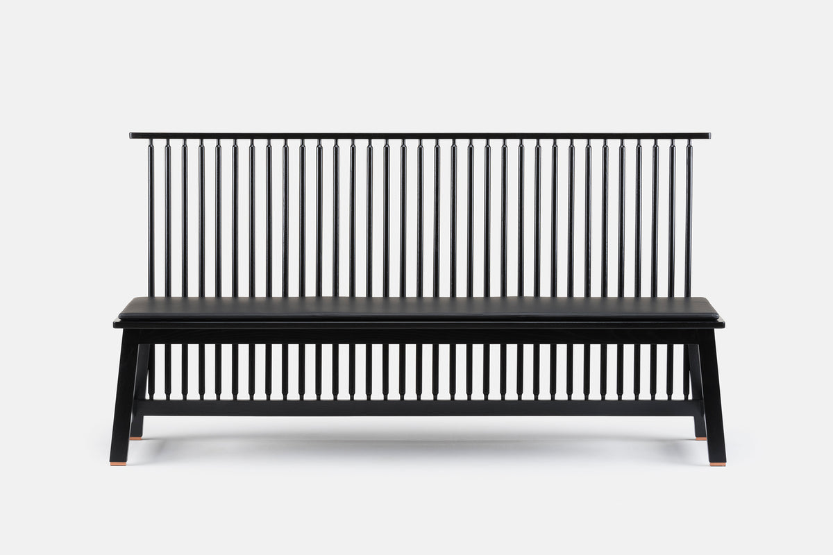 BENCH WITH BACK – De La Espada