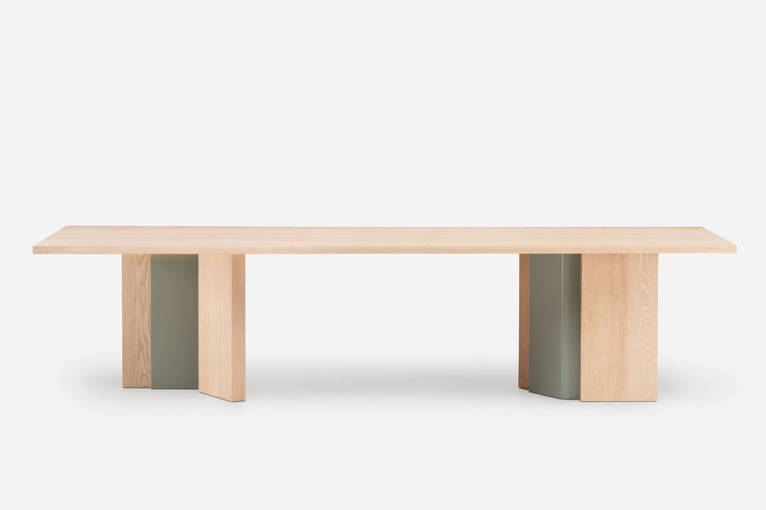 WHITE OILED ASH & FJORD PAINTED HDF (MODEL: L)