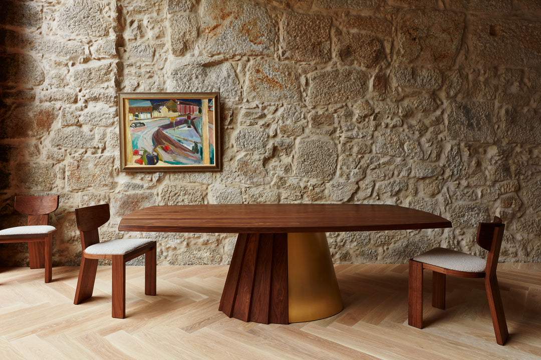 DANISH OILED WALNUT & ELLE 220 (+ ORION TABLE)