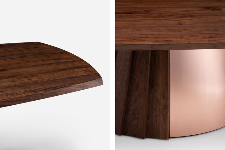 DANISH OILED WALNUT & COPPER