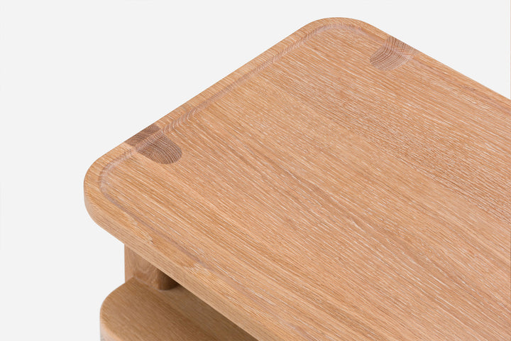 WHITE OILED OAK & JUNCO