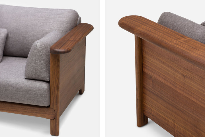 DANISH OILED WALNUT & BASE 007 (MODEL: L)