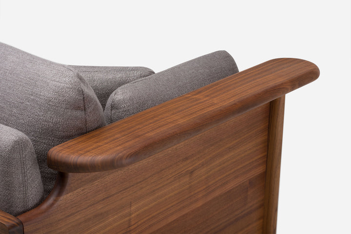 DANISH OILED WALNUT & BASE 007 (MODEL: L)