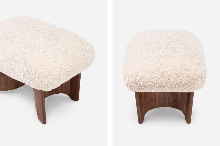 DANISH OILED WALNUT & MOHAWI SHEEPSKIN