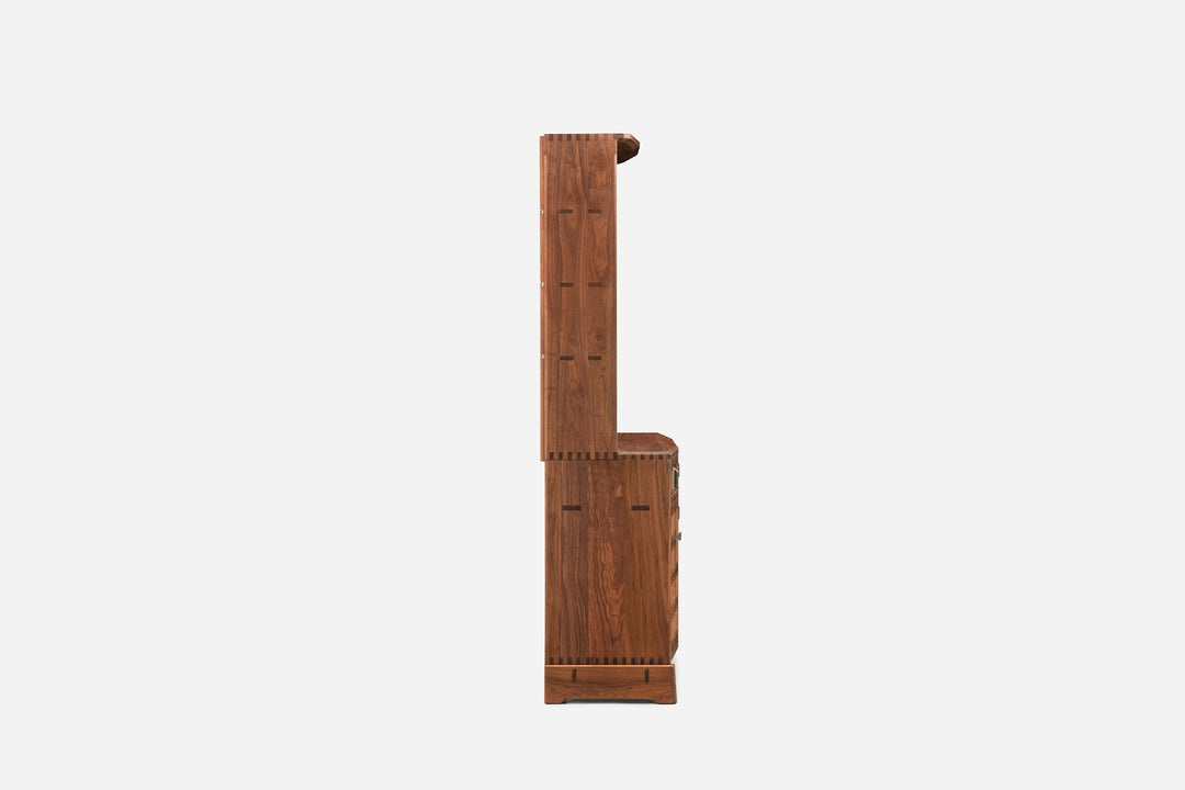 DANISH OILED WALNUT & GREY CERAMIC (MODEL: MF)