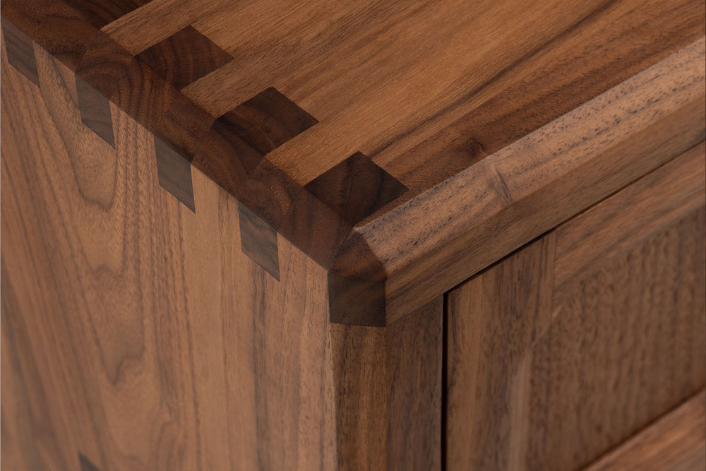 DANISH OILED WALNUT & GREY CERAMIC (MODEL: LLF)