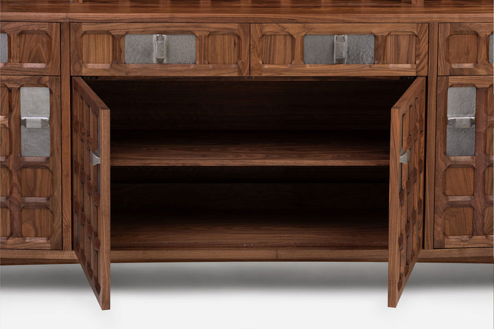 DANISH OILED WALNUT & GREY CERAMIC (MODEL: LF)