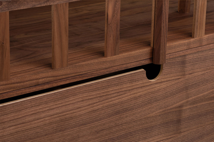 DANISH OILED WALNUT & GREY CERAMIC (MODEL: LF)