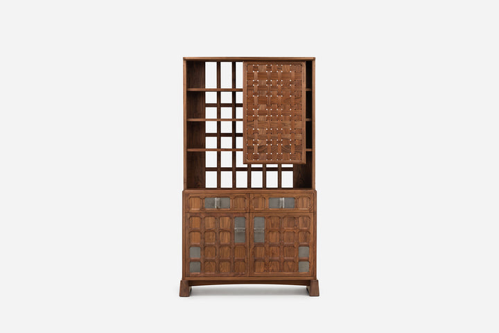 DANISH OILED WALNUT & GREY CERAMIC (MODEL: SF)