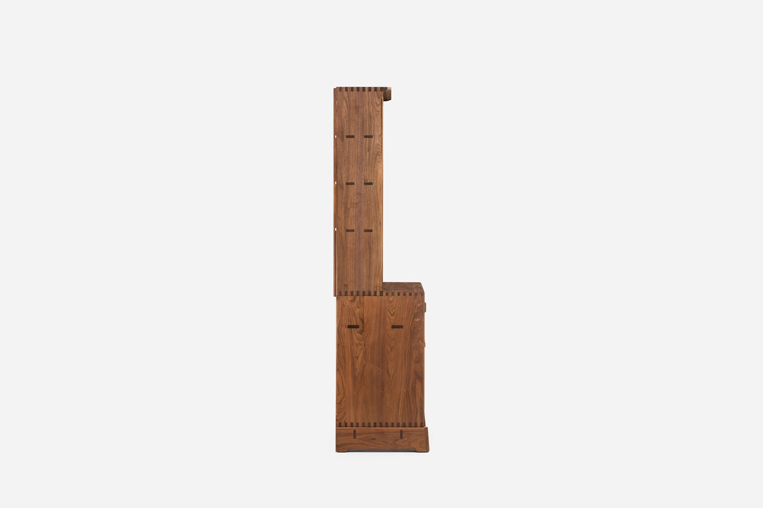DANISH OILED WALNUT & GREY CERAMIC (MODEL: SF)