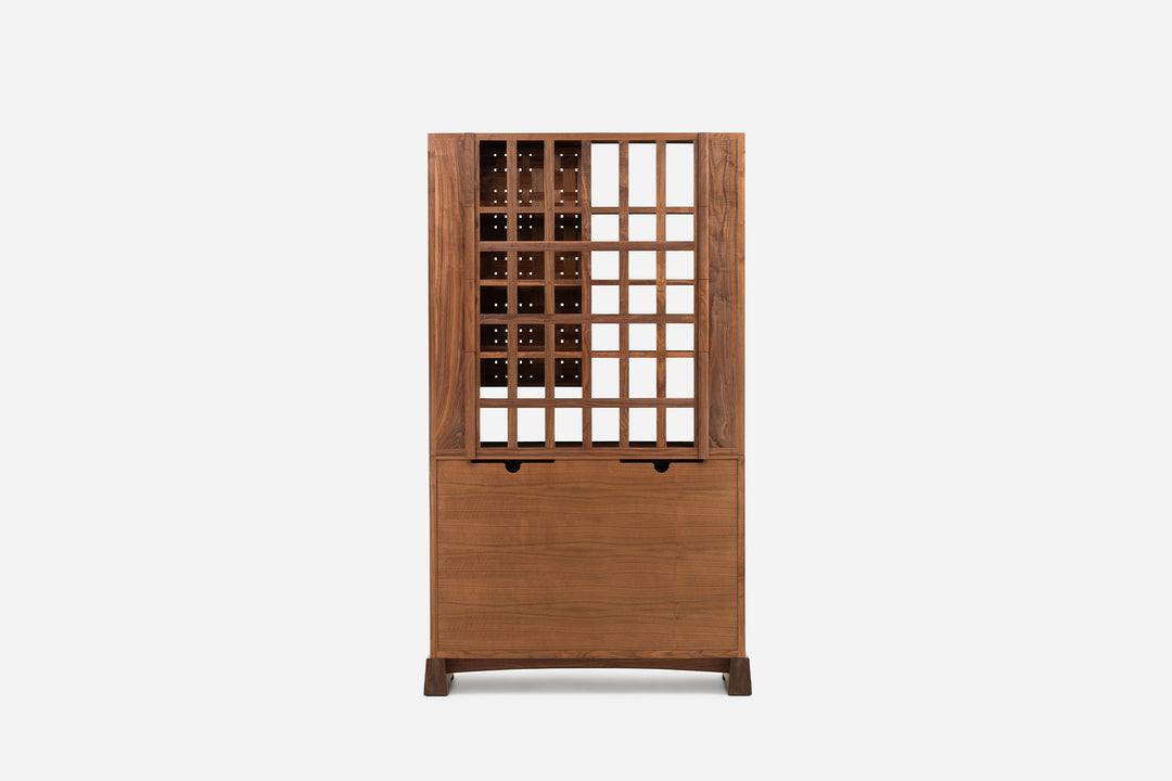 DANISH OILED WALNUT & GREY CERAMIC (MODEL: SF)