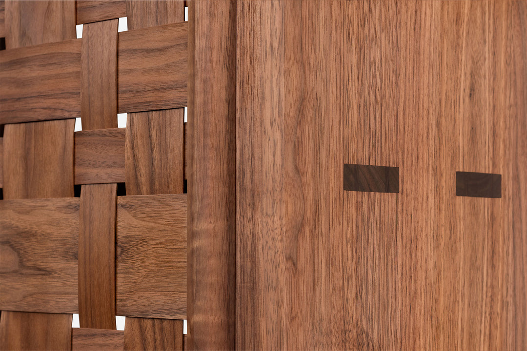 DANISH OILED WALNUT & GREY CERAMIC (MODEL: SF)