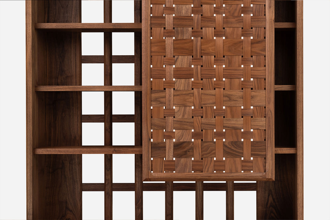 DANISH OILED WALNUT & GREY CERAMIC (MODEL: SF)