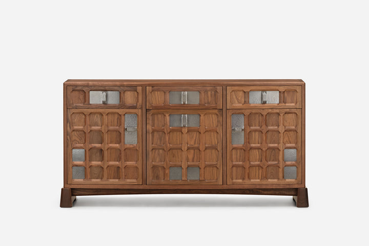 DANISH OILED WALNUT & GREY CERAMIC (MODEL: LMJ)