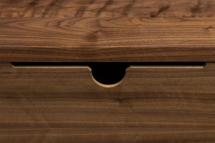 DANISH OILED WALNUT & GREY CERAMIC (MODEL: SMJ)