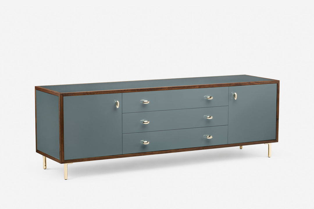 DANISH OILED WALNUT & BAY GLOSS HDF