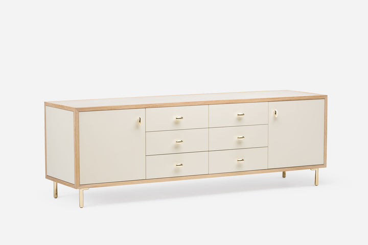 WHITE OILED OAK & BONE SATIN MATTE HDF