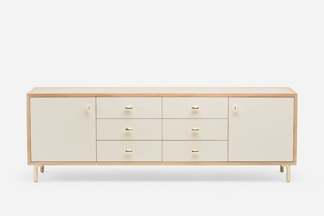 WHITE OILED OAK & BONE SATIN MATTE HDF