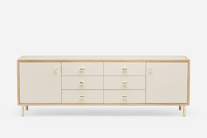 WHITE OILED OAK & BONE SATIN MATTE HDF