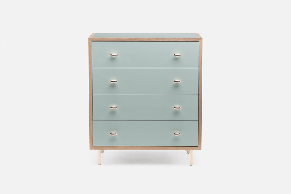 WHITE OILED OAK & LAGOON GLOSS HDF