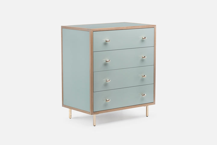 WHITE OILED OAK & LAGOON GLOSS HDF