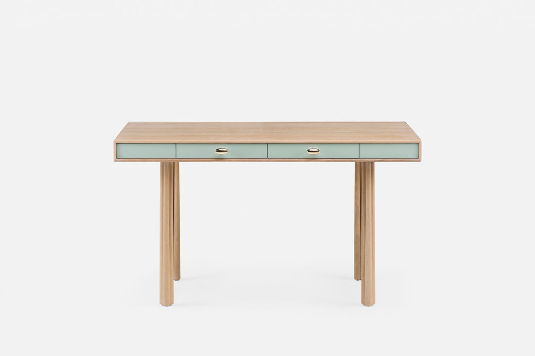 WHITE OILED OAK & LAGOON GLOSS HDF