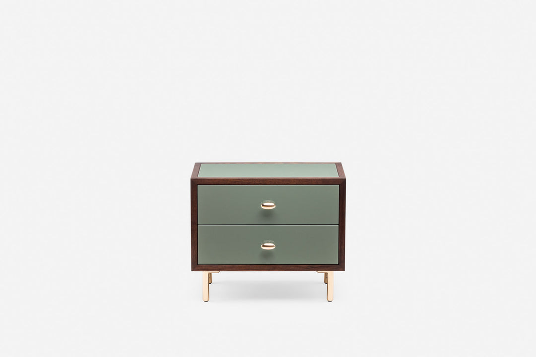 BLACK OILED WALNUT & COVE GLOSS HDF