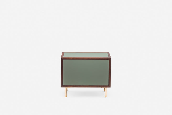 BLACK OILED WALNUT & COVE GLOSS HDF