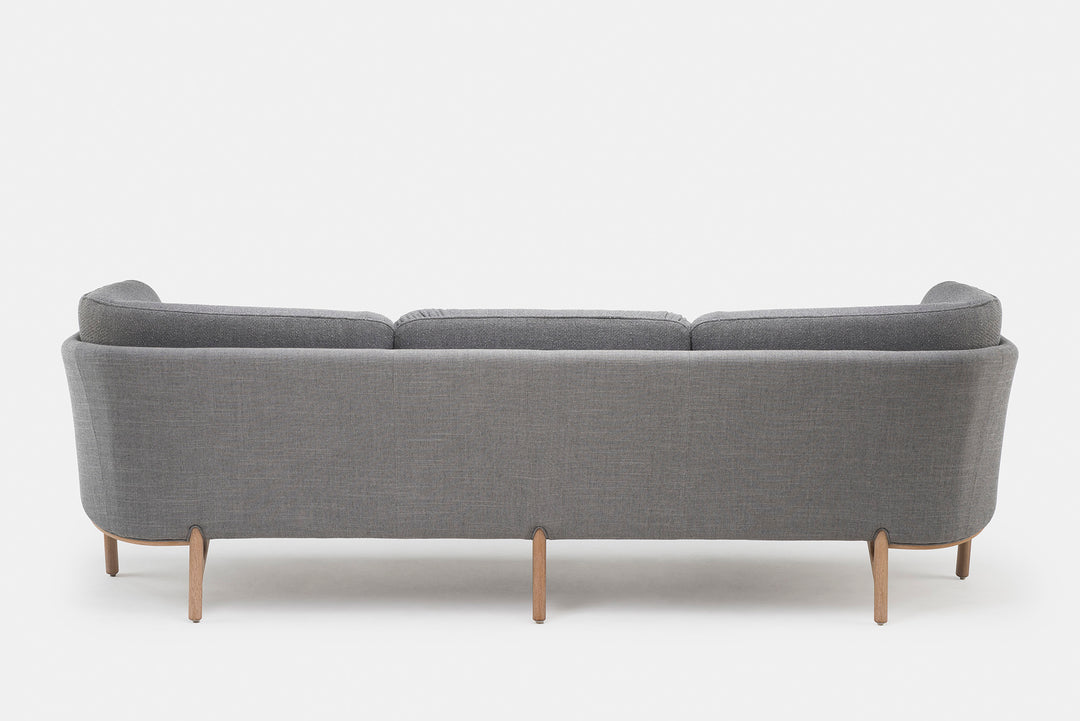 WHITE OILED OAK & SUNNIVA 2 242 (SHELL) & PILOT 132 (CUSHIONS). (MODEL: L)