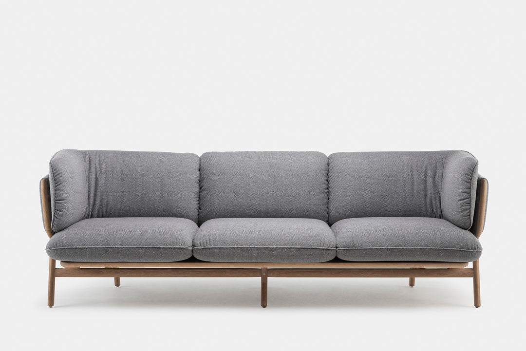 WHITE OILED OAK & SUNNIVA 2 242 (SHELL) & PILOT 132 (CUSHIONS). (MODEL: L)