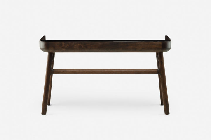 BLACK OILED WALNUT & BLACK GLOSS HDF