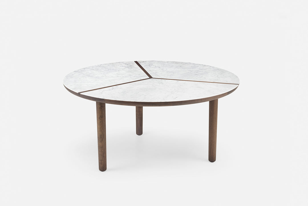 BLACK OILED WALNUT & CARRARA MARBLE