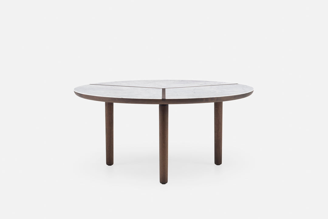 BLACK OILED WALNUT & CARRARA MARBLE