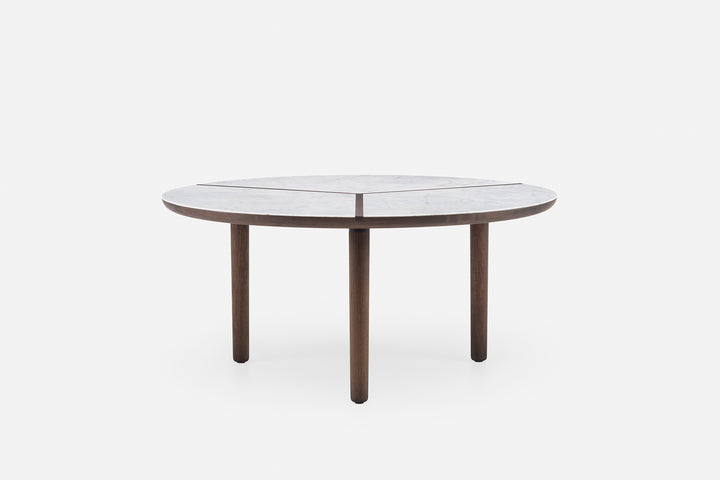 BLACK OILED WALNUT & CARRARA MARBLE