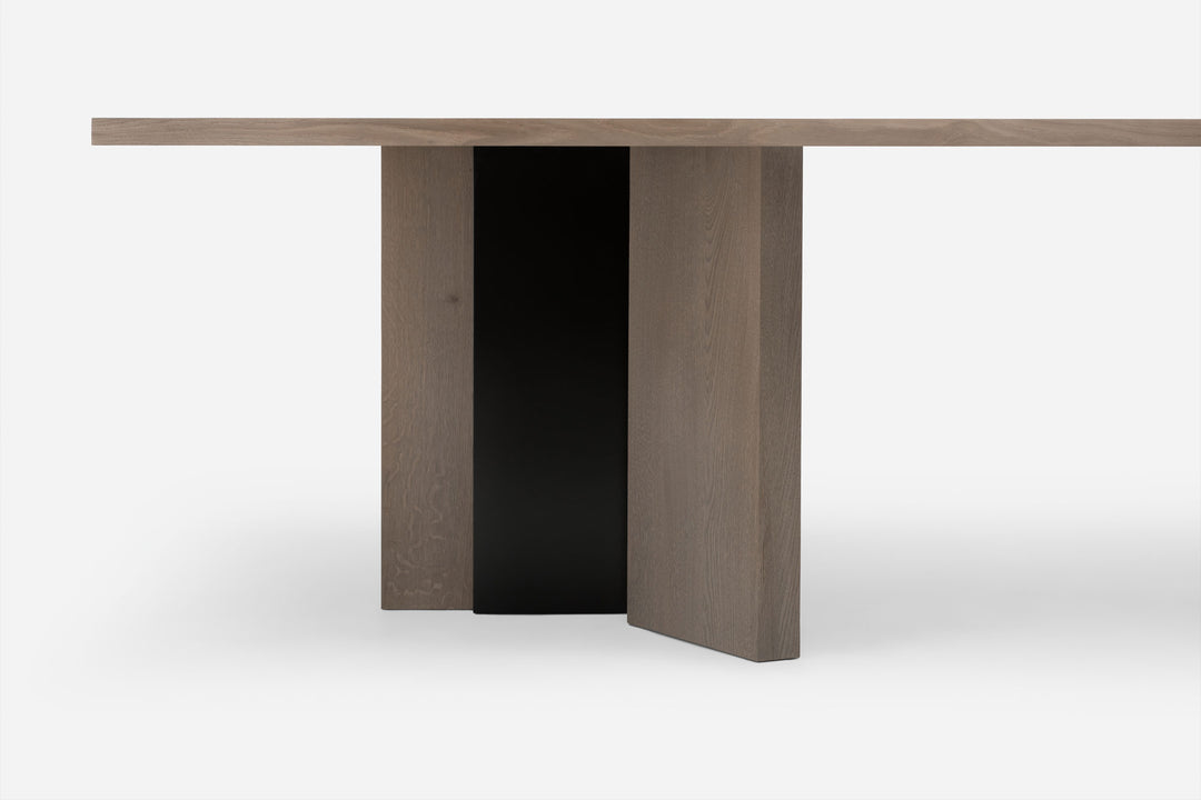 OXIDISED OAK & BLACK SATIN MATTE HDF (MODEL: M)