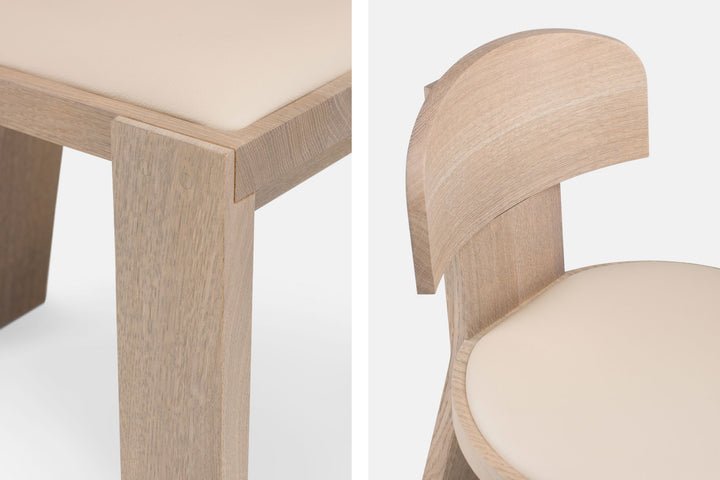 OXIDISED OAK & DUNE LEATHER