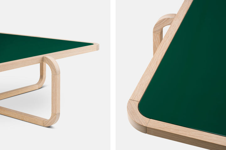 WHITE OILED OAK & FOREST GLOSS HDF (MODEL: J)