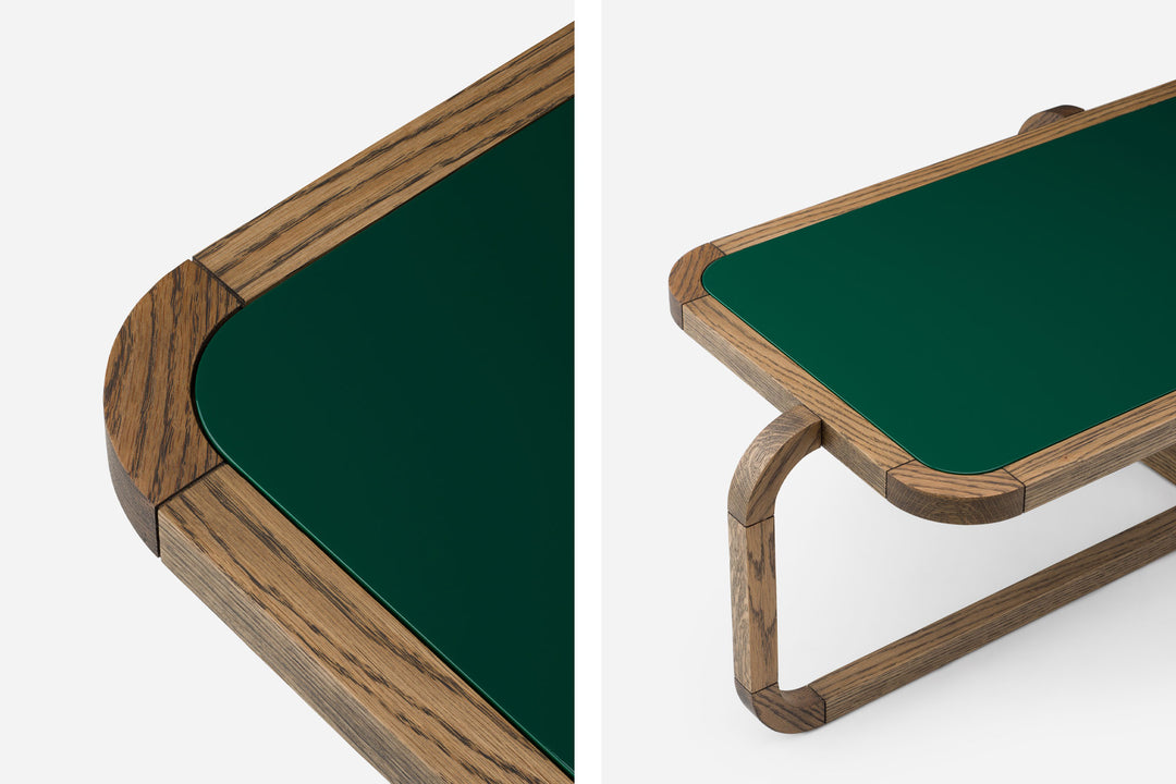 BLACK OILED OAK & FOREST GLOSS HDF (MODEL: L)