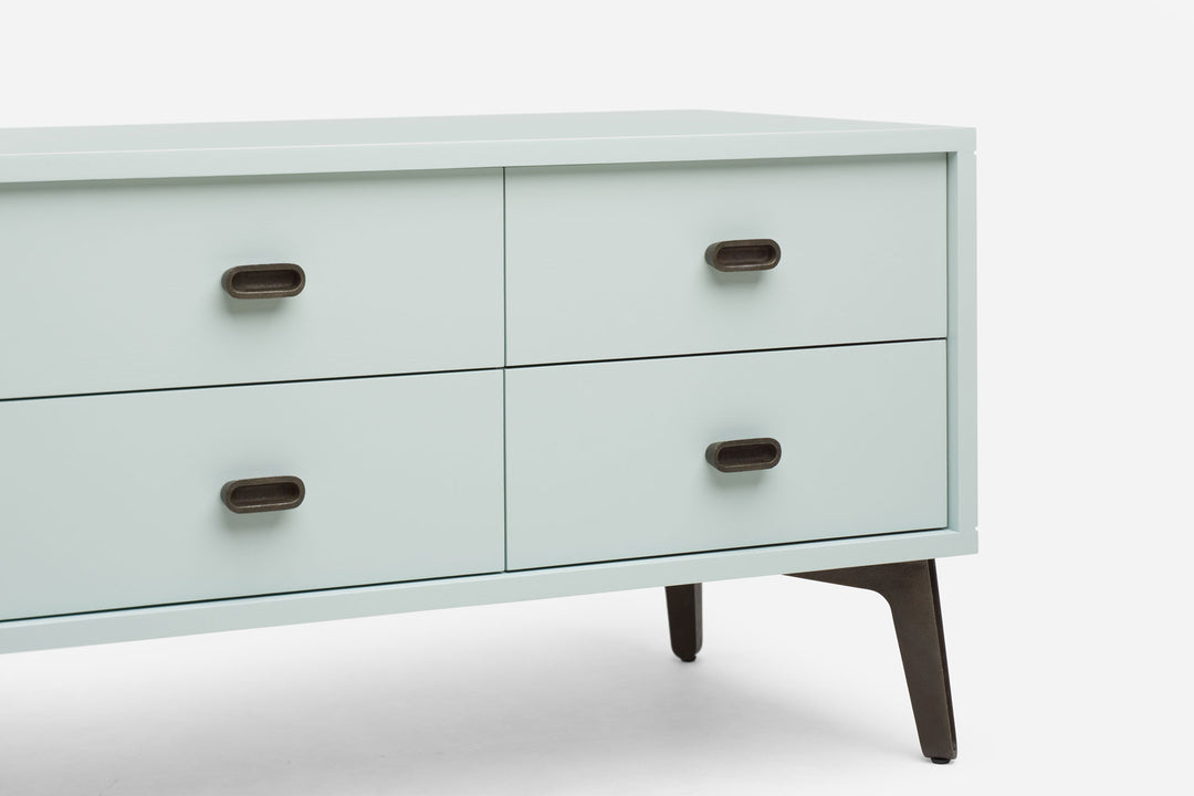 LAGOON PAINTED ASH & CAST IRON