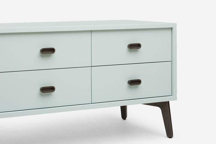 LAGOON PAINTED ASH & CAST IRON