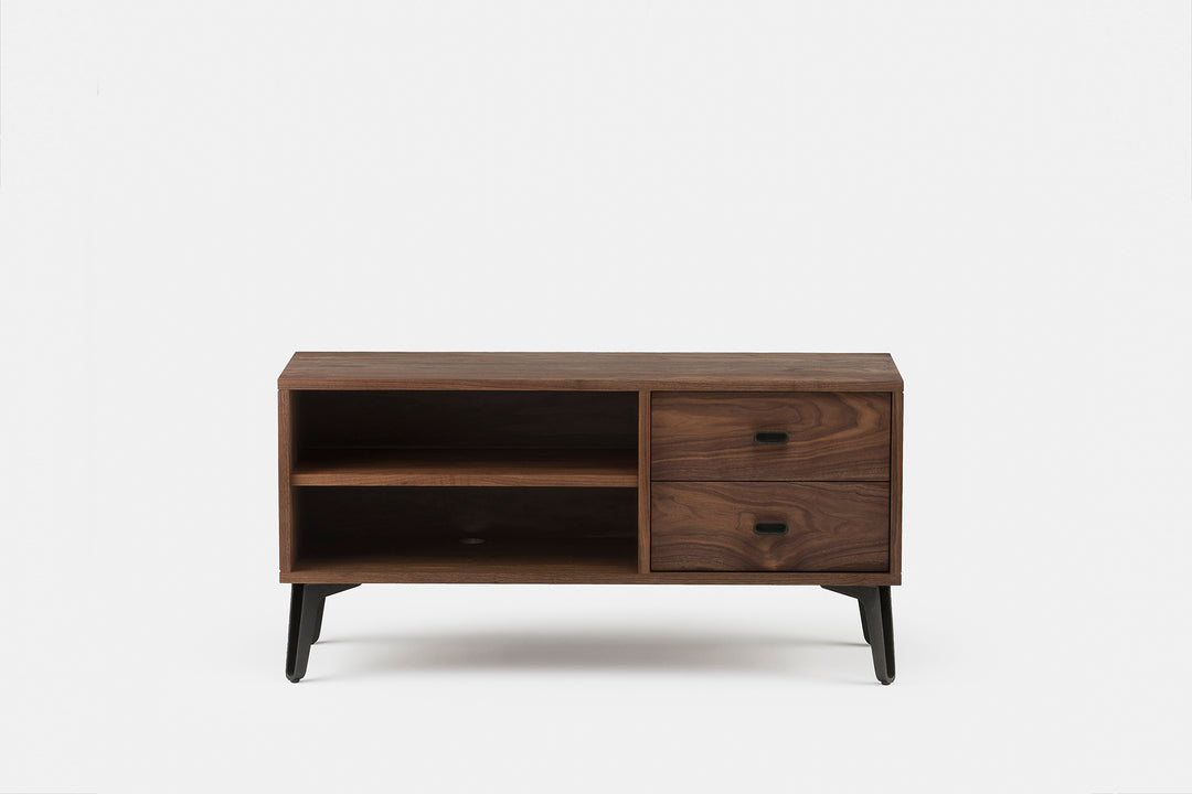 DANISH OILED WALNUT & CAST IRON (MODEL: 402R)