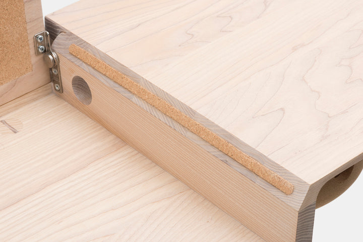 WHITE OILED ASH & CORK