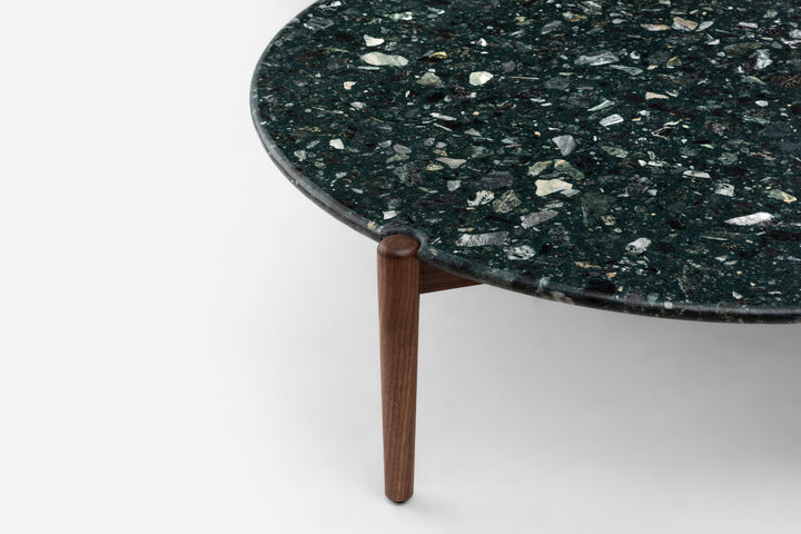 DANISH OILED WALNUT & VERDE TERRAZZO (MODEL: GM)