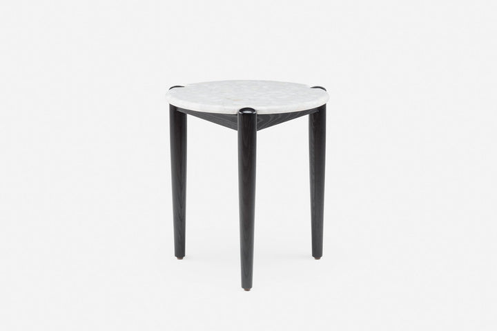 BLACK PAINTED ASH & BRANCO TERRAZZO (MODEL: SM)