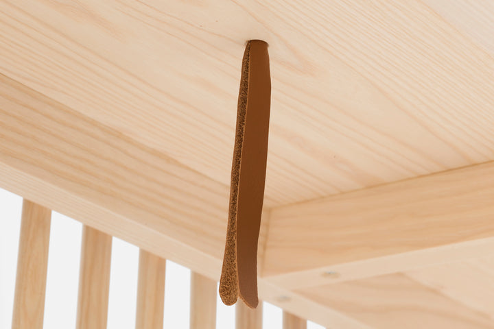 BROWN NATURAL GRAIN LEATHER (WITH BENCH)