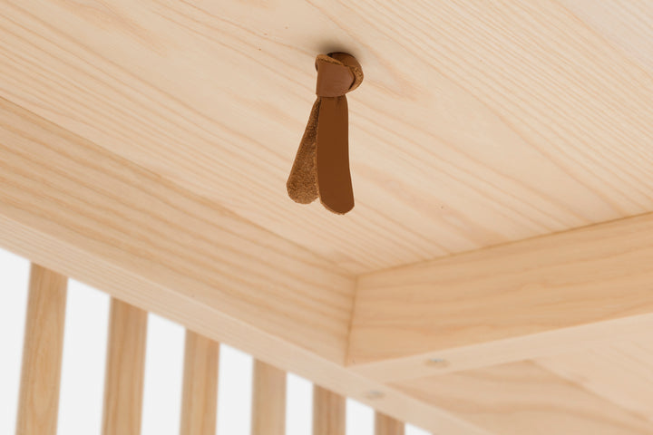 BROWN NATURAL GRAIN LEATHER (WITH BENCH)