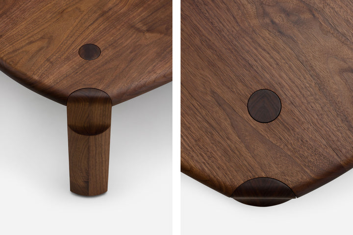 DANISH OILED WALNUT (MODEL: LF, H35 CM) 