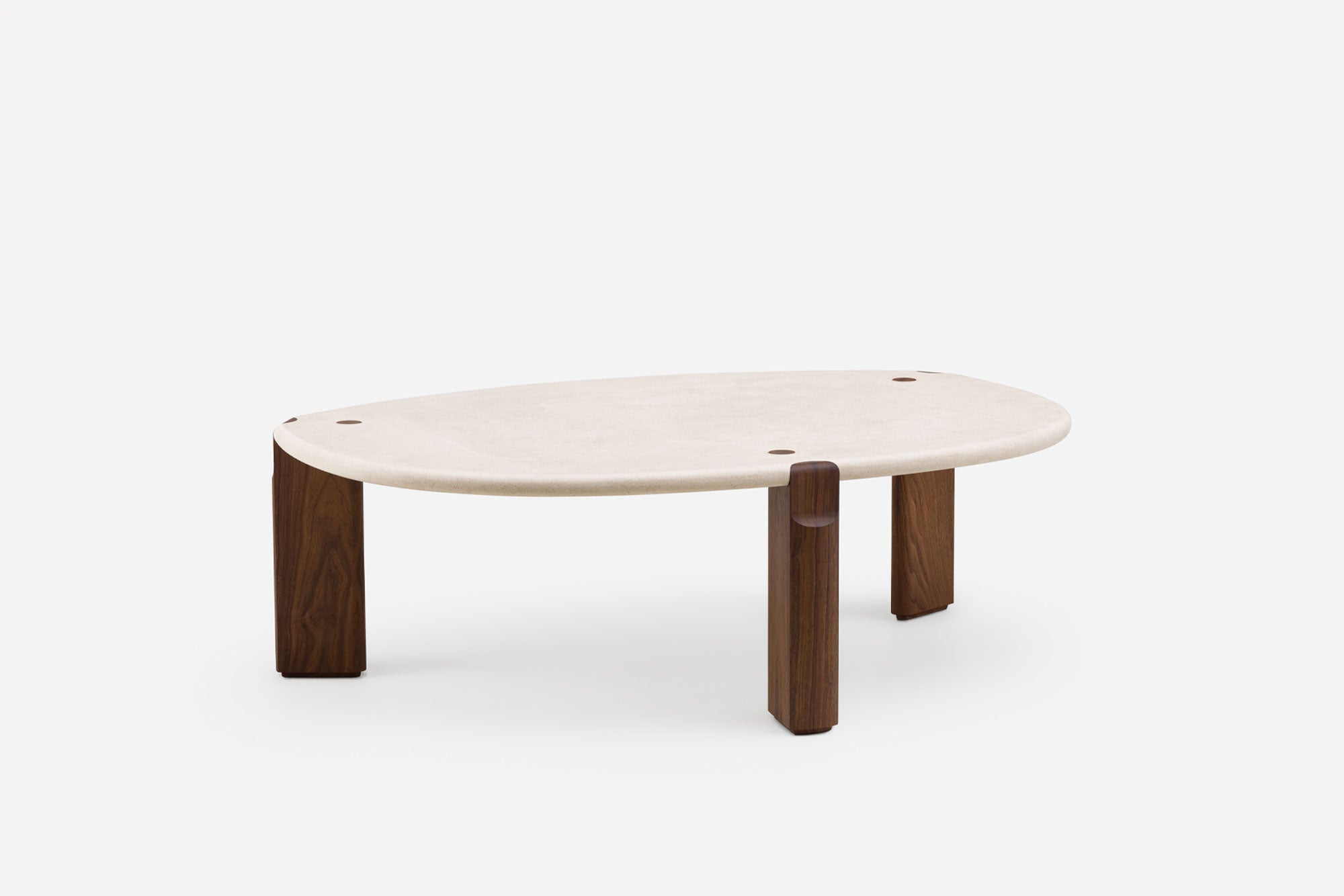 Mobili Fiver Coffee Table Snake Dark Oak Laminate-finished Made in Italy  for sale online