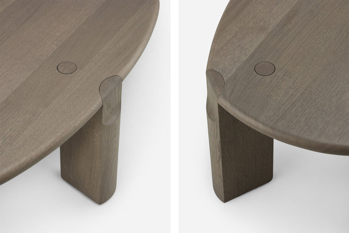 OXIDISED OAK (MODEL: SI, H 40 CM)